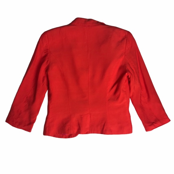 Portmans Orange Corporate Bolero Jacket Size 6 - Picture 8 of 11